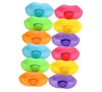HAWILLOSCH 12Pcs Whistle Musical Instrument Lightweight Small Party Favor Educational Sound for Random Color Pack Random Color
