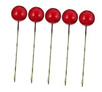 HAWILLOSCH 144pcs Red Berries Artificial Fruit for Christmas Garland Bright Decorative Red Fruit for Weddings Photography Home Decor