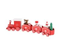 HAWILLOSCH 1pc Train Shaped Cake Ornament Adorable Cartoon Design for Birthday Party and Christmas Celebrations Cake Decor for Desserts Indoor Decoration