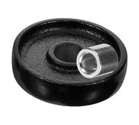 HAWILLOSCH 2 Ton Horizontal Jack Wheel Front Caster Iron Jack Roller with Sturdy Bearing and Trolley Use