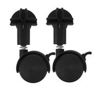 HAWILLOSCH 2pcs Heavy Duty Pet Cage Stem Casters Wheels Replacement Smooth Rolling Swivel for Easy Mobility and Strong Load Bearing