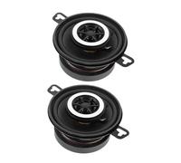 HAWILLOSCH 2pcs Hifi Automotive Speakers with Coaxial Dome Tweeter Precision Loud Electric Horn for Vehicle Audio System Enhancement Compatible with Aftermarket Car Horns and Truck