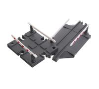 HAWILLOSCH 2Pcs Plastic Train Track Barriers for Expansion Train Accessories for Easy Setup and Creative Play Compatible with Major Train Track Series