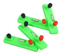 HAWILLOSCH 4pcs Fixed Resistor for Physics Circuit Experiments Educational Electronic Teaching Aid Science DIY Electrical Kits