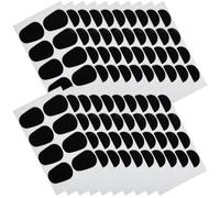 HAWILLOSCH 50pcs Saxophone Pads Silicone Cushions with Strong Adhesion for Alto Tenor Soprano Saxophone Mouthpiece Protection and Airtightness Practical Accessories for Improved Playing