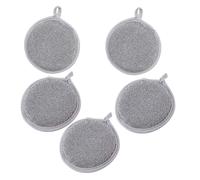 HAWILLOSCH 5pcs Double-Sided Mesh Wire Cleaning Cloth Non Scratch Dishwasher Safe Reusable Dish Sponges Kitchen Cleaning Tools