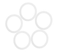 HAWILLOSCH 5pcs Silicone Washer Gasket for Sink Waste Pipe Leakproof Drain Gasket for Basin Water Drain Tube Quick Fit Plumbing Accessory