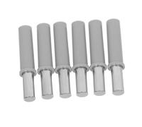 HAWILLOSCH 6 Pcs Stainless Steel Trash Can Damper Soft Close Hydraulic Buffer Silent Descender for Cabinet Door Drawer Noise Reduction Shock Absorption Household Furniture