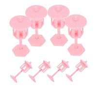 HAWILLOSCH 8pcs Dollhouse Floor Lamp Lighting Model for Rooms Miniature Decor Accessory Height for Dollhouse Bedroom Living Room