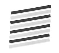 HAWILLOSCH 8Pcs Dustpan Edge Strips Durable Replacement Lip for Garbage Lightweight Odor for Cleaning and Collecting Dust and Debris