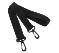 HAWILLOSCH Adjustable Replacement Strap for Poster Holder Tube 1.3m Long 25mm Wide Black Versatile Art Carrying Strap Hooks for Artists and Students