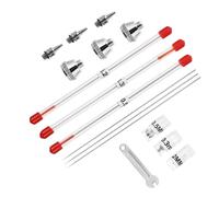 HAWILLOSCH Airbrush Needle Nozzle Replacement with Wrench for Airbrush Repair Complete Accessories Kit for Painting and Crafting