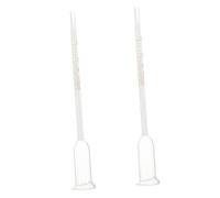 HAWILLOSCH Alcohol Hydrometer for Wine Making Dual Scale 0-25% Alcohol Tester Glass Measurement Tool for Home Brewing and Self-Made Spirits
