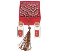 HAWILLOSCH Baby Tooth Case and Umbilical Cord Collection Box Set Fetal Hair Preservation Bottle, Red Storage Organizer for Newborn Keepsake and Boys and Girls Teeth Saving