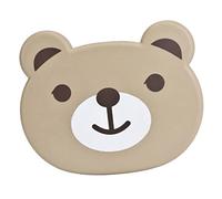 HAWILLOSCH Foldable Car Seatback Drink Holder Cup Rack with Cartoon Bear Design Portable Water Bottle Stand for Car Seats Easy Installation for Travel and Outdoor Driving