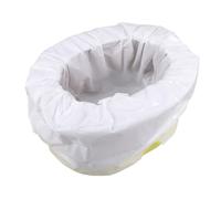 HAWILLOSCH Folding Potty Seat for Portable Travel Toilet with Replacement Bags for Camping Car Use Comfortable Design for Durable Safe Material