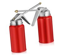 HAWILLOSCH Oil Can Spout Automotive Pump Oiler 200ml High Pressure Metal Oil Dispenser for Car Motorcycle