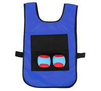 HAWILLOSCH Outdoor Sticky Ball Vest Game for Interactive for Team Puzzle Training Develops Communication and Collaboration Skills for Outdoor Activities and Parties Random Color