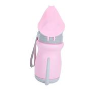 HAWILLOSCH Portable Urinal Bottle for Kids Emergency Car Urinal Pink Travel Toilet for Girls Leak-Proof Lid Compact Design