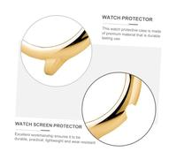 HAWILLOSCH Premium Gold Watch Protector Frame Compatible with Haylou Solar Lightweight Cover for Men and Women Protective Case for Meetings Travel and Daily Wear
