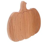 HAWILLOSCH Pumpkin-Shaped Oak Cutting Board Small Wooden Charcuterie Tray for Halloween Thanksgiving Multipurpose Kitchen Serving Platter Rustic Boho Farmhouse Decor