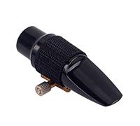 HAWILLOSCH Replacement Alto Saxophone Mouthpiece with Clip Material for Loud Tone Easy Performance Saxophone Accessories for Jazz and Band Use