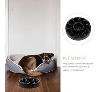 HAWILLOSCH Slow Feeder Pet Bowl for Dogs and Cats Bulge Design to Prevent Choking PP Material Non-slip Stable Base Smooth Surface for Healthy Slow Eating