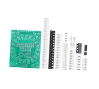 HAWILLOSCH Solder Practice Kit for Beginners Cd4017 Ne55 Led Circuit Board Diy Soldering Supplies Skills Training Component Soldering Projects Electronic Training Board