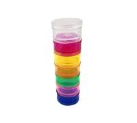 HAWILLOSCH Stackable Mini Sealed Case Detachable Organizer Plastic Pillbox for Day Rotation Day Pill Box Organiser Weekly Pill Box Use