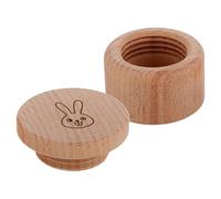 HAWILLOSCH Teeth Storage Box Wooden Tooth Keepsake Box for Girls Storage Container to Keep The Memory for Birthdays