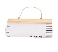 HAWILLOSCH Train Pattern Growth Chart Wall Hanging Height Measurement Ruler for Boys and Adorable Art Decor for Nursery Canvas and Design Easy to Install and Remove
