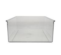 HAWILLOSCH Transparent Hamster Bathing Tub and Sandbox with Smooth Edges for Safe Bath and Toilet Use Practical Plastic Animal Container for Small Pets Compact Design for Bathing and Digging