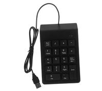 HAWILLOSCH USB Wired Numeric Keypad Keyboard for Laptop Compact Portable Number Pad with Ergonomic Layout Easy Installation Stable Connection for Finance and Banking Use