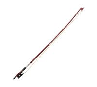 HAWILLOSCH Violin Bow Ebony Frog with Double Parisian Eyes Sandalwood Practice Bow for Beginner and Advanced Students Straight Horse Hair Stable Flexible Tone for Music Training and Personal