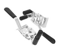 HAWILLOSCH Wheelchair Brake Lock Metal Hand Brake with Side Screw Fixation Easy Installation and Secure Wheelchair Hardware for Stable Mobility and Repair