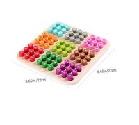 HAWILLOSCH Wooden Sudoku Game Board for Adults Educational Peg Board with Smooth Surface Brain Teaser for Intellectual Development Creative Early Learning gift for for for for for for for Friends