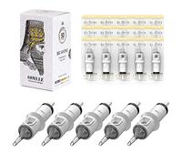 HAWINK 5RL Tattoo Needles Cartridge #12 Standard 5 Round Liner X-Taper 50PCS with Membrane Professional Disposable EN05S-50-1205RL