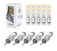 Hawink Tattoo Patterns Needles Mixed 10 Bugpin Curved/Round Magnum M-Taper - 50 Pieces