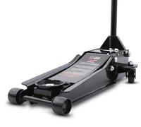 Hawk 2.5 Tonne Hydraulic Tolley Car Jack 2,500kg Van Pump Lift Low Profile 80mm-520mm Height 360 Movement Twin Piston 1160mm Handle 110mm Platform 9 Stoke Full Height