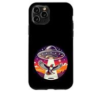 Hawk Bird Falcon Birding Abducted Alien Spacecraft Abduction Case for iPhone 11 Pro