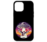 Hawk Bird Falcon Birding Abducted Alien Spacecraft Abduction Case for iPhone 12 Pro Max
