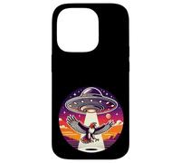 Hawk Bird Falcon Birding Abducted Alien Spacecraft Abduction Case for iPhone 14 Pro