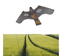 Hawk Bird Kite - Hawk Kite Bird Scarer - Bird Flying Dragon with Reflective Spring - Scarecrow, Hawk, Scarecrow, Dragon, Scarecrow, Repeller, Extendable Bird Scarer, Farm Guard for Kids