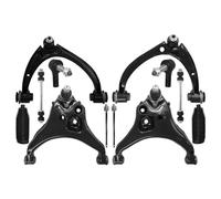 HAWK BROTHER Control Arm, Ball Joint Sway Bar Link Tie Rod Boot Bellow Front Upper Lower Suspension Kit Compatible With 2015-2018 Chevrolet Colorado GMC Canyon