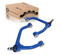 HAWK BROTHER Front Upper Control Arms 2-4" Lift Adjustable Tubular Arms Suspension Kit Compatible with 2014-2018 Chevy Silverado 1500, GMC Sierra 1500, 2015-2020 Tahoe, Suburban 1500, Yukon, Escalade
