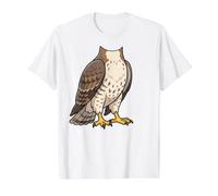 Hawk Costume Body Graphic Funny Halloween Cosplay Value Graphic T-Shirt, Men, White, XL