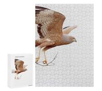 Hawk in Flight Puzzle for Adults, 300 PCS, Illustrated Jigsaw Edition, Classic Jigsaw Entertainment for The Home, at Home