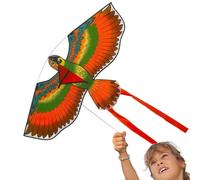 Hawk Kite - Non-Woven & Resin, Easy Flying Huge Eagle Kites With 57in Tail | Funny Lightweight Large Interactive Outdoor Toy For Kids, Boys, Girls, Beach Sports, Family Travel, Park
