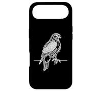 Hawk Line Art Birdwatcher Case for iPhone Air