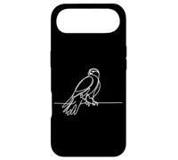 Hawk Line Art Birdwatcher Case for iPhone Air